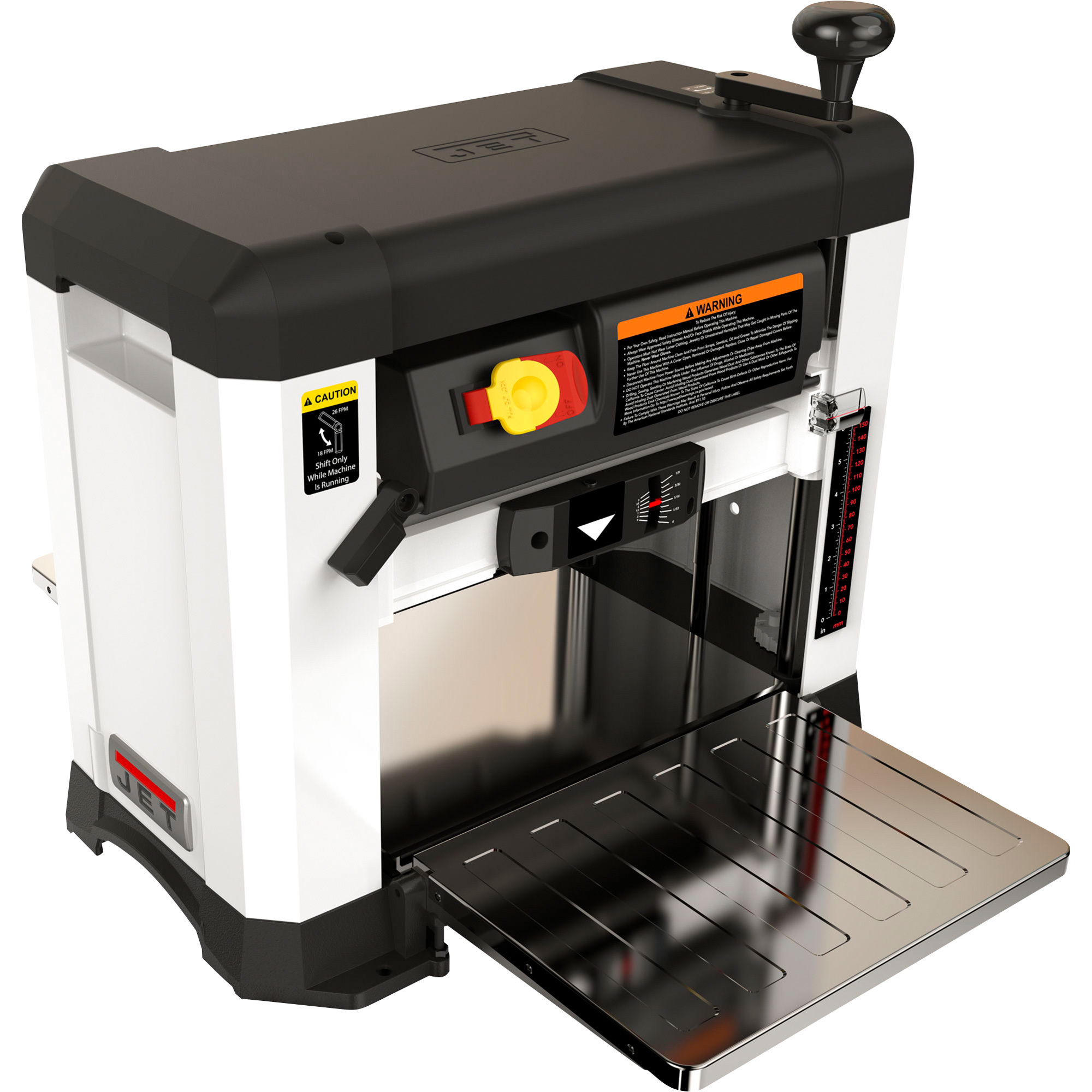 JET 13in. Helical Style Benchtop Planer, Model# JWP-13BT